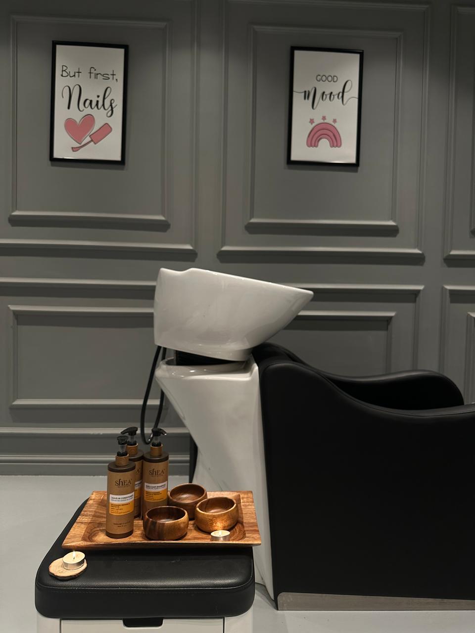 Classic manicure and pedicure