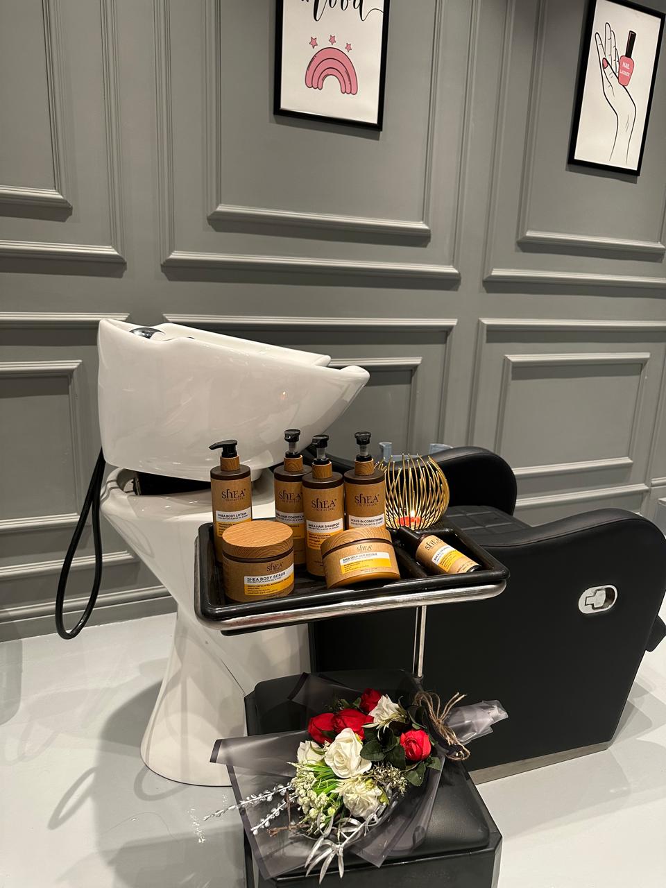 Ombré nail polish for hand